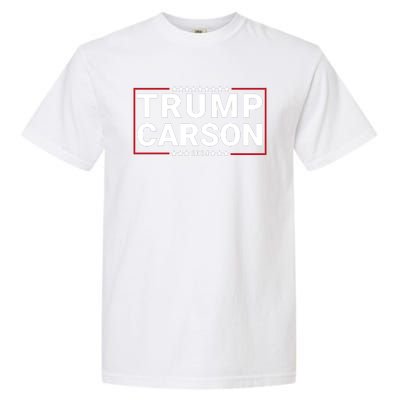 Trump Carson 2024 For President Vp Republican Election Garment-Dyed Heavyweight T-Shirt