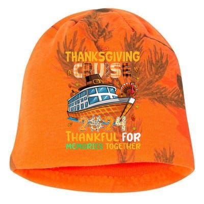 Thanksgiving Cruise 2024 Thankful Family Memories Together Kati - Camo Knit Beanie