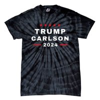 Trump Carlson 2024 President Election Pro America Tie-Dye T-Shirt