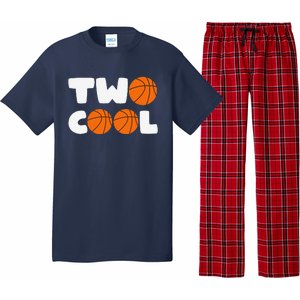 Two Cool 2nd Birthday Basketball Themed 2 Year Old Pajama Set