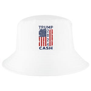 Trump Cash 2024 President Trump Supporter Reelection Cool Comfort Performance Bucket Hat