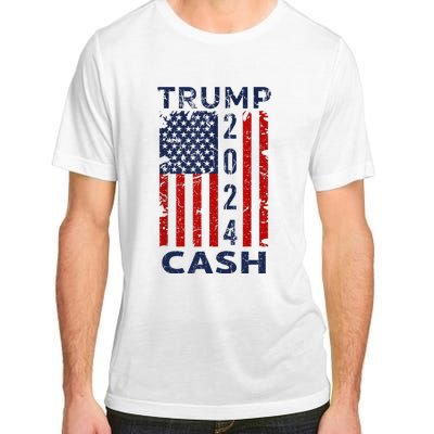 Trump Cash 2024 President Trump Supporter Reelection Adult ChromaSoft Performance T-Shirt