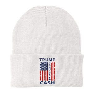 Trump Cash 2024 President Trump Supporter Reelection Knit Cap Winter Beanie