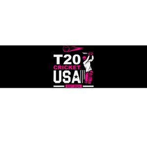 T20 Cricket 2024 Usa Cricket Fans Gift Bumper Sticker