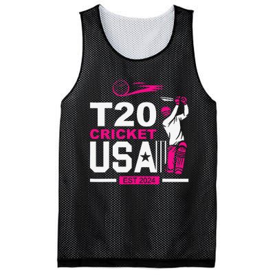 T20 Cricket 2024 Usa Cricket Fans Gift Mesh Reversible Basketball Jersey Tank