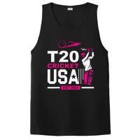 T20 Cricket 2024 Usa Cricket Fans Gift PosiCharge Competitor Tank