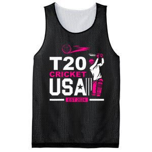 T20 Cricket 2024 Usa Cricket Fans Mesh Reversible Basketball Jersey Tank