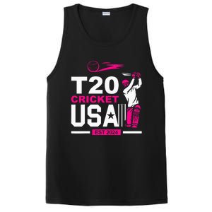 T20 Cricket 2024 Usa Cricket Fans PosiCharge Competitor Tank