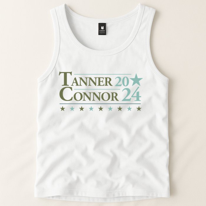 Tanner Connor 2024 Make America Smile Again Tank Top