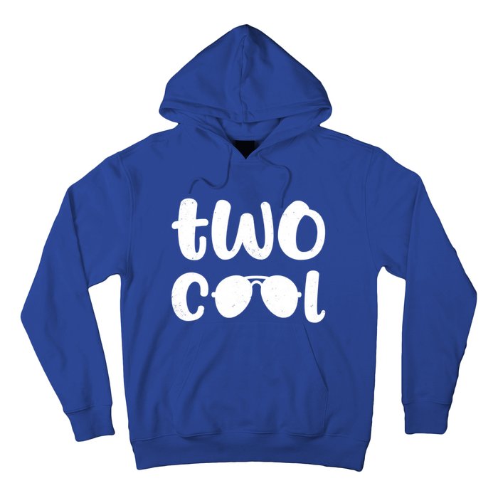 Two Cool 2nd Birthday Gift 2 Year Old Boy Second Bday Hoodie