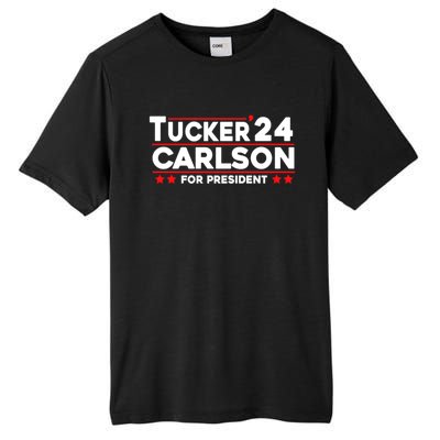 Tucker Carlson 2024 For President Tall Fusion ChromaSoft Performance T-Shirt