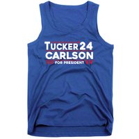 Tucker Carlson 2024 For President Tank Top