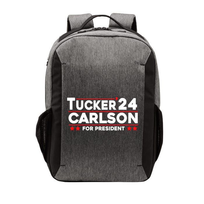 Tucker Carlson 2024 For President Vector Backpack