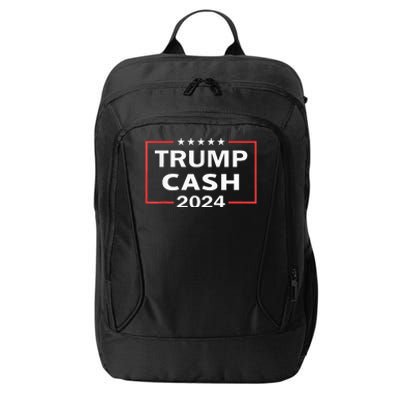 Trump Cash 2024 President Trump Supporter Reelection City Backpack