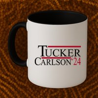 Tucker Carlson 2024 President Elections Political Mug