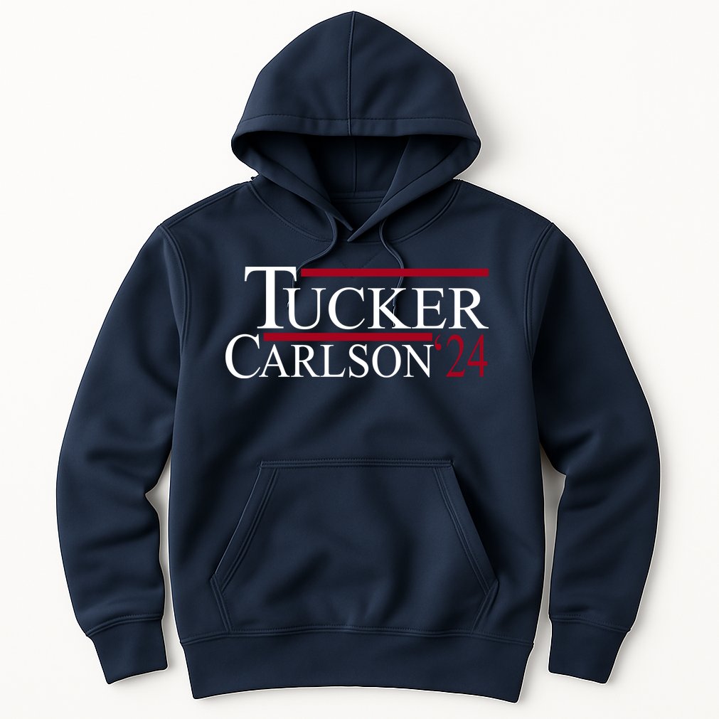 Tucker Carlson 2024 President Elections Political Hoodie