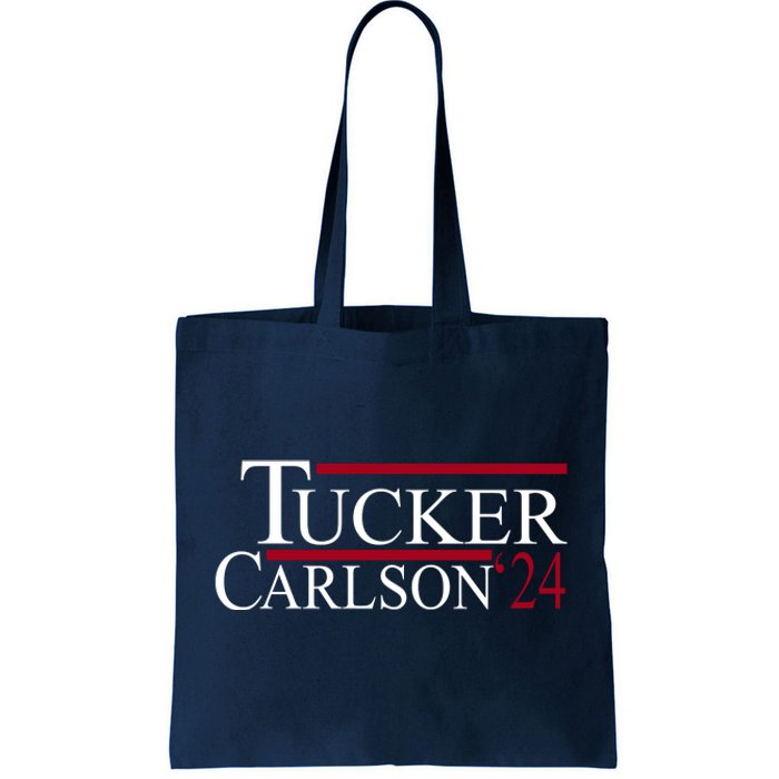 Tucker Carlson 2024 President Elections Political Tote Bag