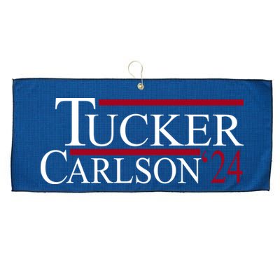 Tucker Carlson 2024 President Elections Political Large Microfiber Waffle Golf Towel