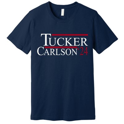 Tucker Carlson 2024 President Elections Political Premium T-Shirt