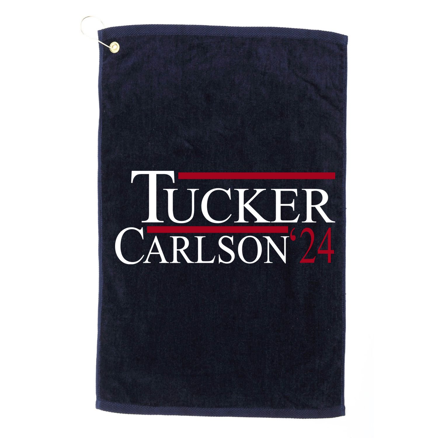 Tucker Carlson 2024 President Elections Political Golf Towel