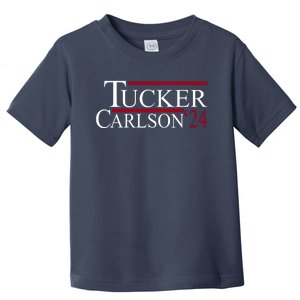 Tucker Carlson 2024 President Elections Political Toddler T-Shirt