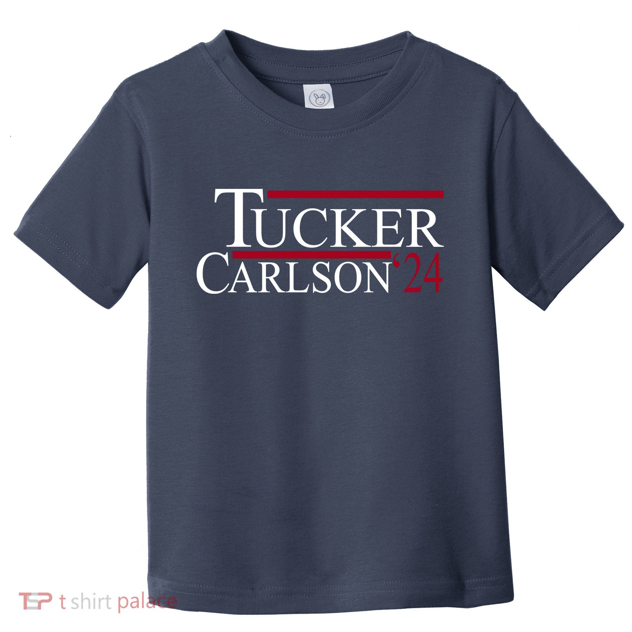 Tucker Carlson 2024 President Elections Political Toddler T-Shirt