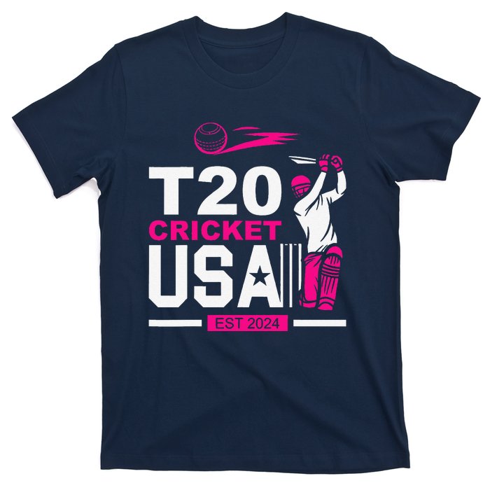 T20 Cricket 2024 Usa Cricket Fans T-Shirt