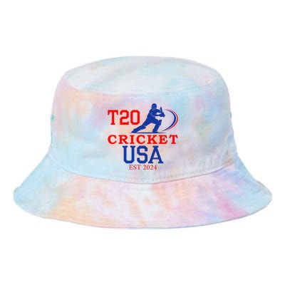 T20 Cricket 2024 Usa Tie Dye Newport Bucket Hat