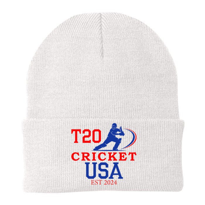 T20 Cricket 2024 Usa Knit Cap Winter Beanie