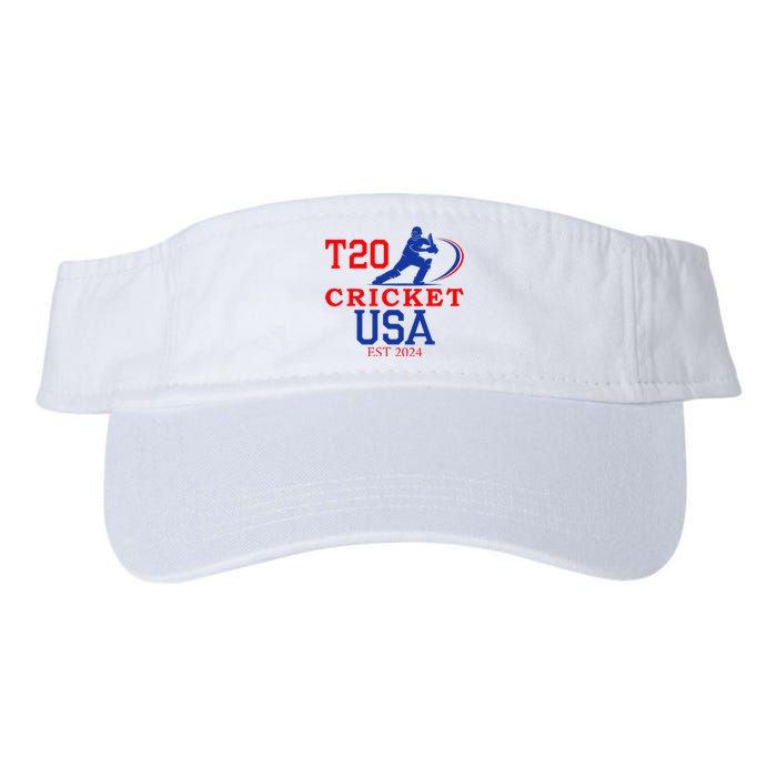 T20 Cricket 2024 Usa Valucap Bio-Washed Visor