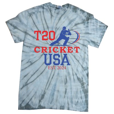 T20 Cricket 2024 Usa Tie-Dye T-Shirt