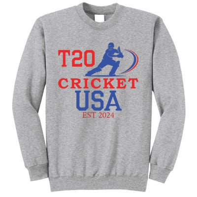 T20 Cricket 2024 Usa Tall Sweatshirt