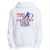 T20 Cricket 2024 Usa Urban Pullover Hoodie