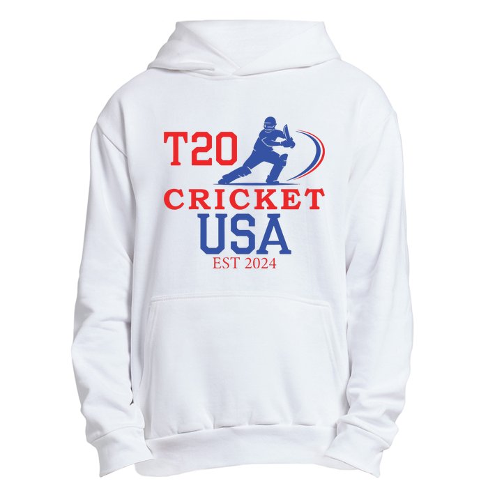 T20 Cricket 2024 Usa Urban Pullover Hoodie