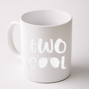 Two Cool 2nd Birthday Gift 2 Year Old Boy Second Bday Coffee Mug