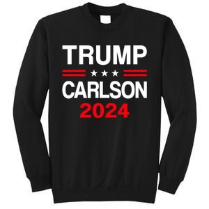 Trump Carlson 2024 President Election Pro America Sweatshirt