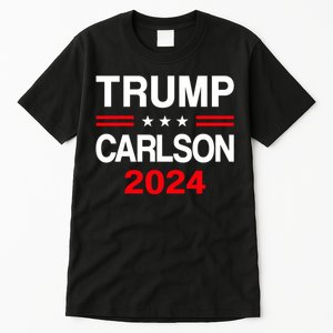 Trump Carlson 2024 President Election Pro America Tall T-Shirt