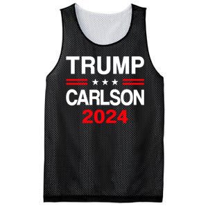 Trump Carlson 2024 President Election Pro America Mesh Reversible Basketball Jersey Tank