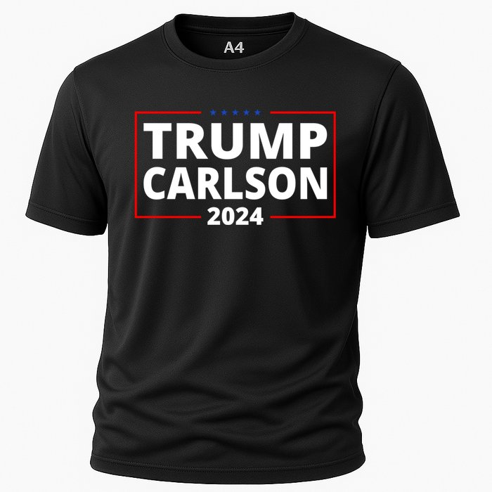 Trump Carlson 2024 President Election Pro America Cooling Performance Crew T-Shirt