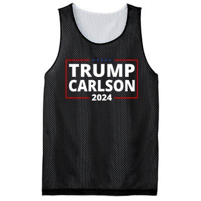 Trump Carlson 2024 President Election Pro America Mesh Reversible Basketball Jersey Tank