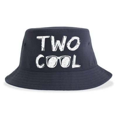 Two Cool 2nd Birthday Gift 2 Year Old Boy Second Bday Sustainable Bucket Hat