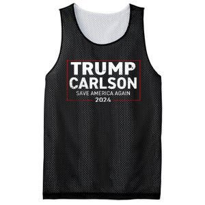 Trump Carlson 2024 Distressed President Election Pro America US Flag Mesh Reversible Basketball Jersey Tank