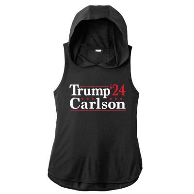 Trump Carlson 24 Ladies PosiCharge Tri-Blend Wicking Draft Hoodie Tank