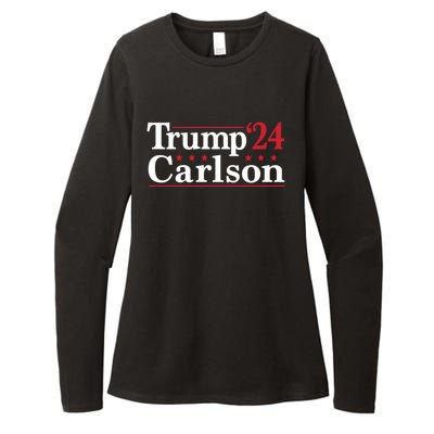 Trump Carlson 24 Womens CVC Long Sleeve Shirt