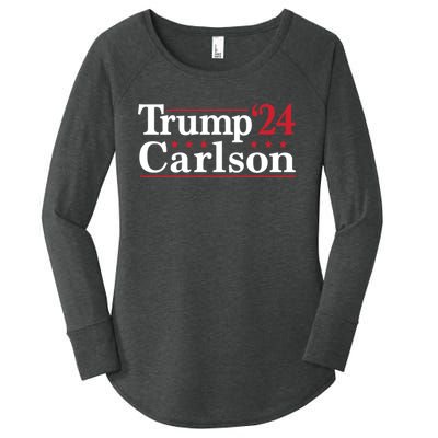 Trump Carlson 24 Women's Perfect Tri Tunic Long Sleeve Shirt