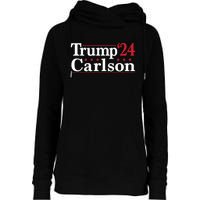 Trump Carlson 24 Womens Funnel Neck Pullover Hood