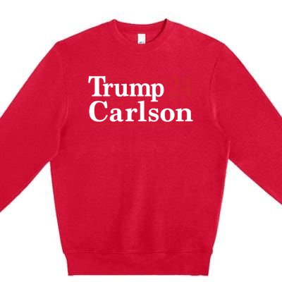 Trump Carlson 24 Premium Crewneck Sweatshirt