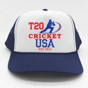 T20 Cricket 2024 Usa Trucker Hat