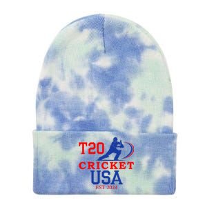 T20 Cricket 2024 Usa Tie Dye 12in Knit Beanie