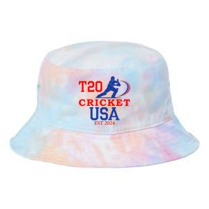 T20 Cricket 2024 Usa Tie Dye Newport Bucket Hat